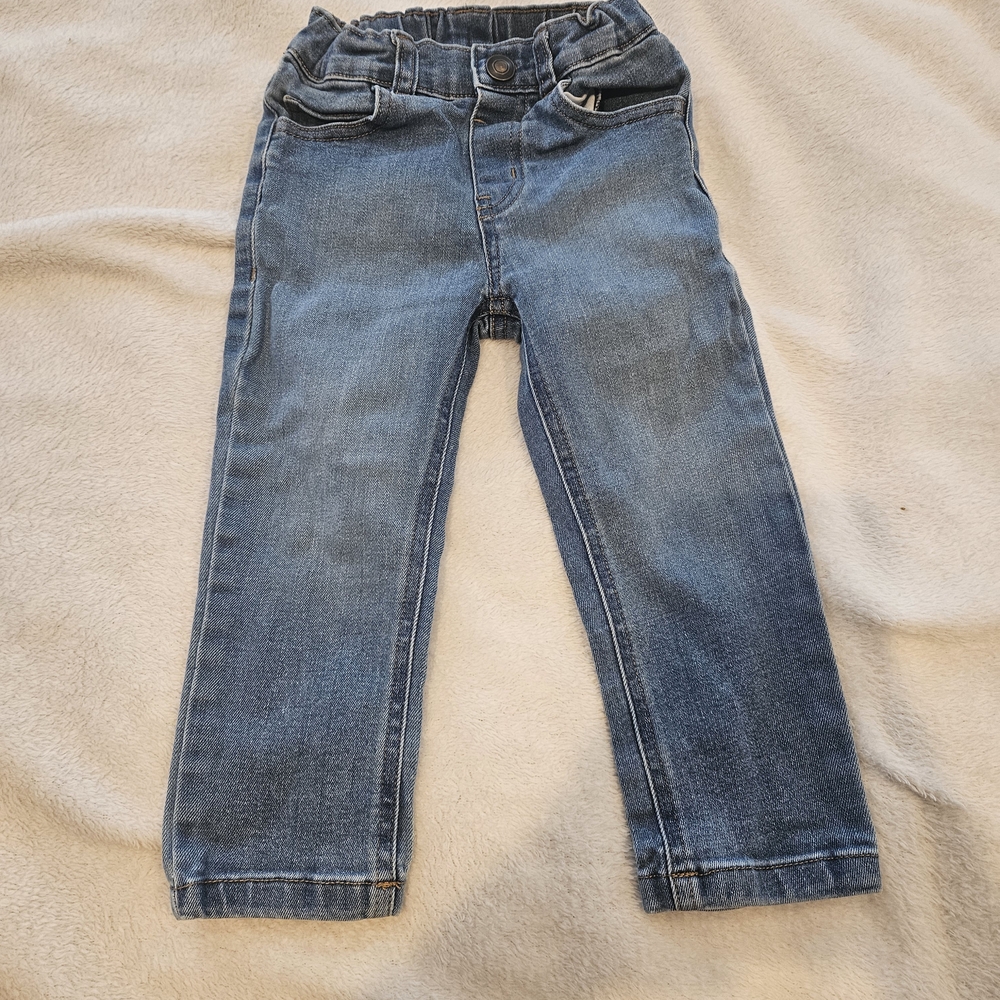 Garanimals Kids Elastic Waist Blue Denim Jeans 2T
